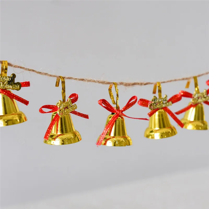 DIY Mini Gold Christmas Jingle Bell Clock Bow Letter Cards Pendant Ornaments Xmas Tree Decoration New Year Party Decor Accessory
DIY Mini Gold Christmas Jingle Bell Clock Bow Letter Cards Pendant Ornaments Xmas Tree Decoration New Year Party Decor Accessory
