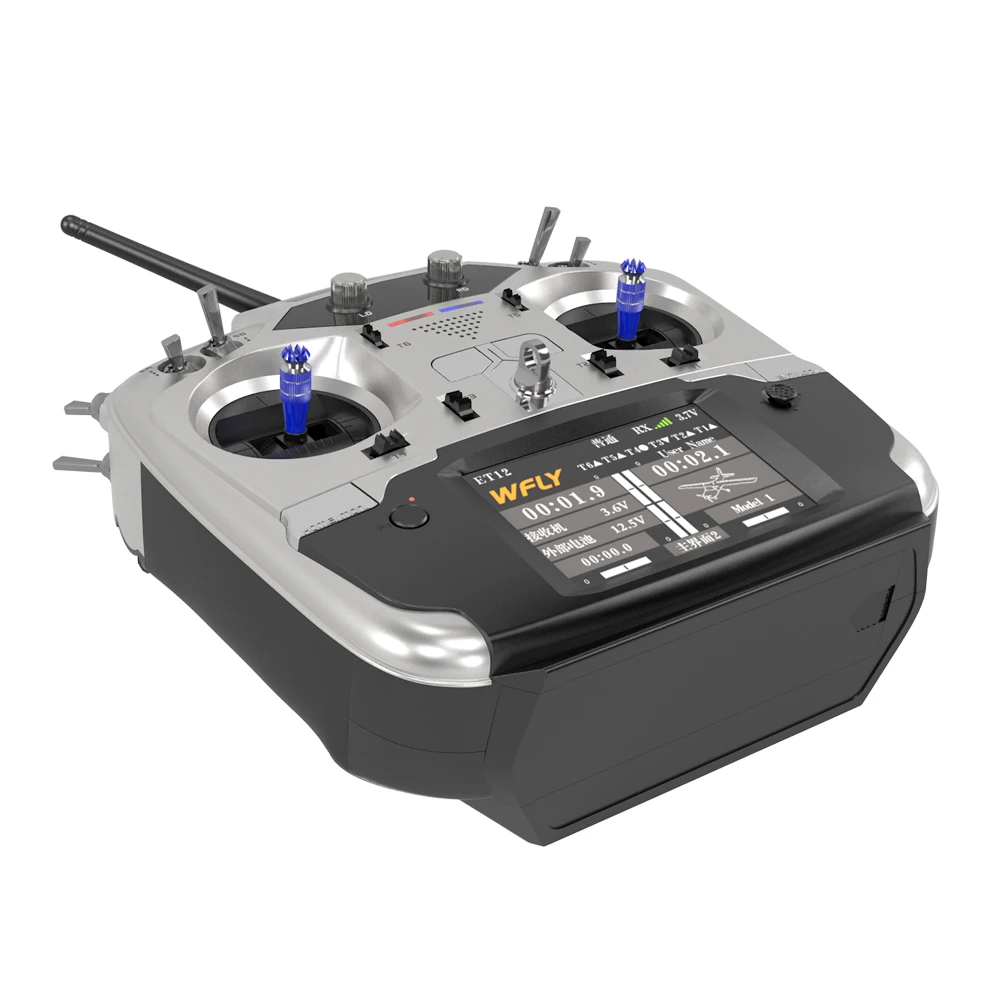 WFLY ET12 RC Remote Control Transmitter with RF209S Receiver 12CH 2.4G Screen Touch Voice Broadcasting
WFLY ET12 RC Remote Control Transmitter with RF209S Receiver 12CH 2.4G Screen Touch Voice Broadcasting