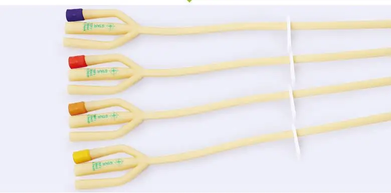 10pcs disposable urinary catheter medical sterilization two way Latex Catheter urine catheter with soft valve
10pcs disposable urinary catheter medical sterilization two way Latex Catheter urine catheter with soft valve
