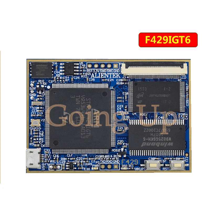 Материнская плата STM32F429IGT6 Core Board STM32F4 макетная плата Super F103 F407
Материнская плата STM32F429IGT6 Core Board STM32F4 макетная плата Super F103 F407