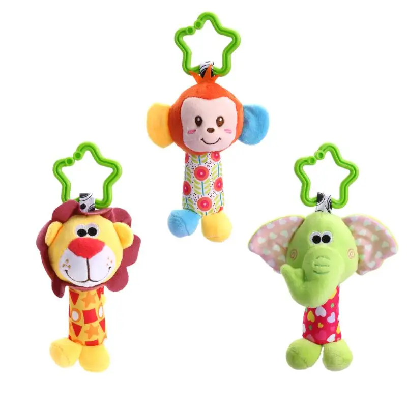 Cute Animal EInfant Handbells Newborn Baby Rattles Mobiles Toys Toddler Developmental Bed Bells Toys Baby Stroller Hanging Toys
Cute Animal EInfant Handbells Newborn Baby Rattles Mobiles Toys Toddler Developmental Bed Bells Toys Baby Stroller Hanging Toys