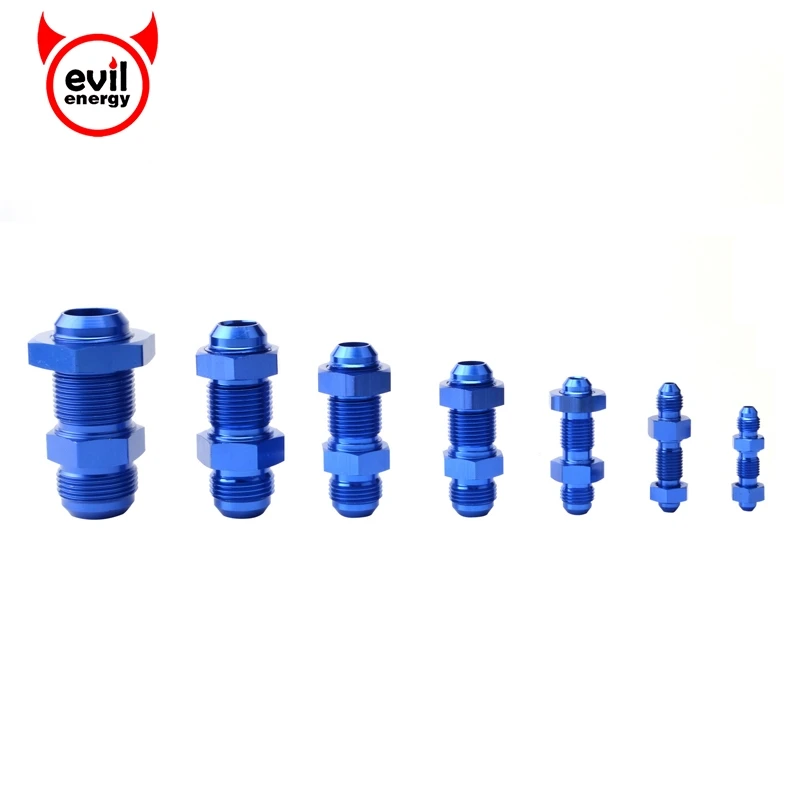 evil energy-AN3-AN16 Anoized Aluminum Straight Male Thread Flare Bulkhead Flare Finish Fitting With Bulkhead Nut Hose End Blue
evil energy-AN3-AN16 Anoized Aluminum Straight Male Thread Flare Bulkhead Flare Finish Fitting With Bulkhead Nut Hose End Blue