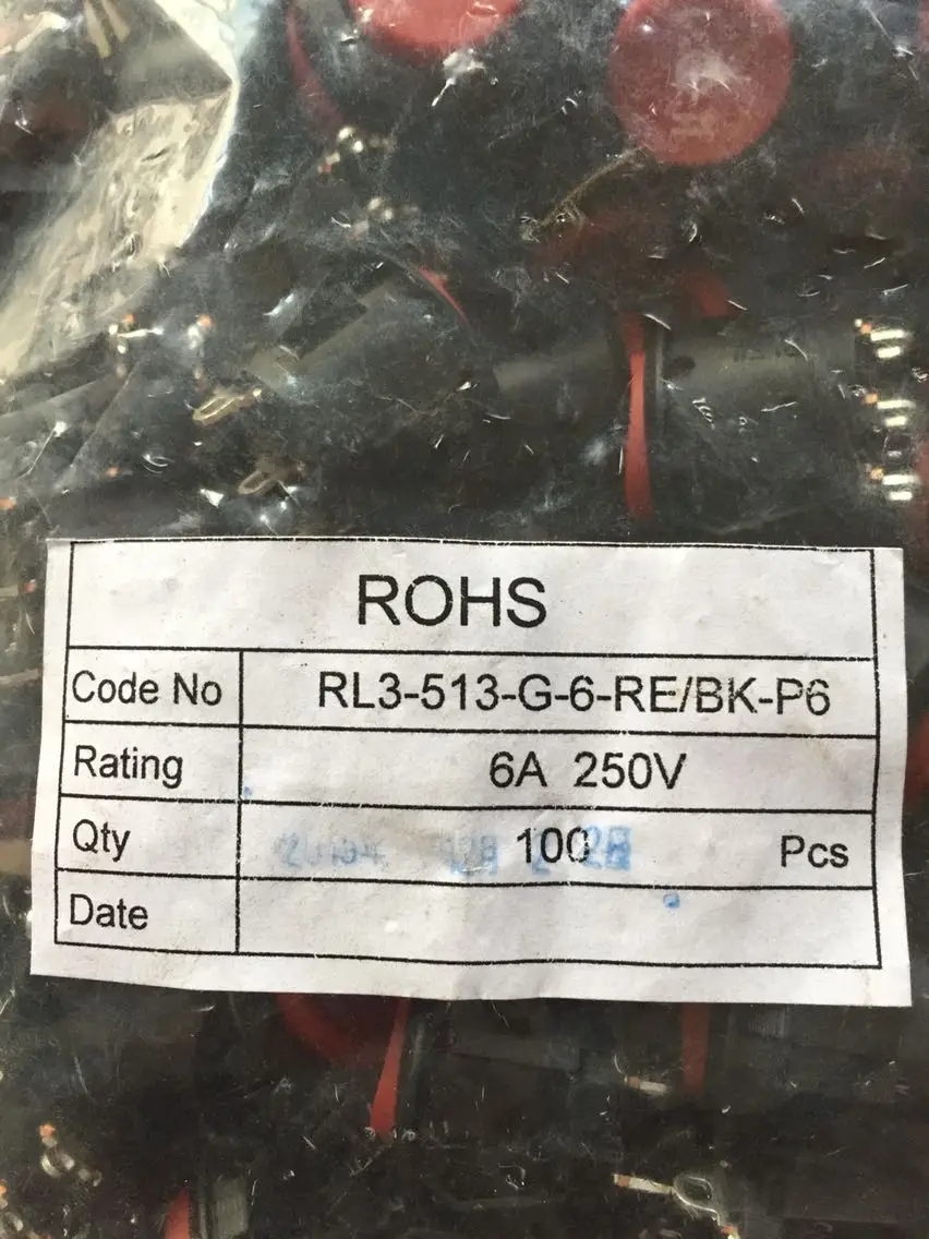 Original new 100% import rocker switch 3pin 3gear circular red button RL3-513-G 6A250V
Original new 100% import rocker switch 3pin 3gear circular red button RL3-513-G 6A250V