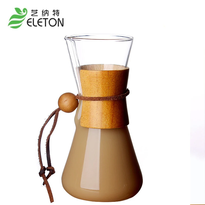 ELETON Coffee pot hand drip coffee cup glass filter funnel drip pot share Moka Coffee Maker Mocha Espresso Stovetop Filter
ELETON Coffee pot hand drip coffee cup glass filter funnel drip pot share Moka Coffee Maker Mocha Espresso Stovetop Filter