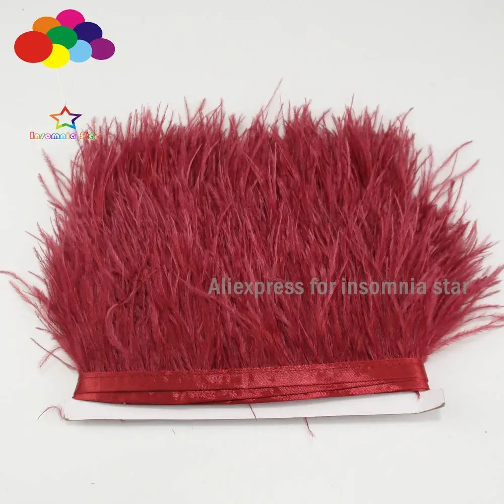 Burgundy Trim skirt dress costume Ostrich feathers Ribbon DIY Crafts decoration Satin Ribbon
Burgundy Trim skirt dress costume Ostrich feathers Ribbon DIY Crafts decoration Satin Ribbon