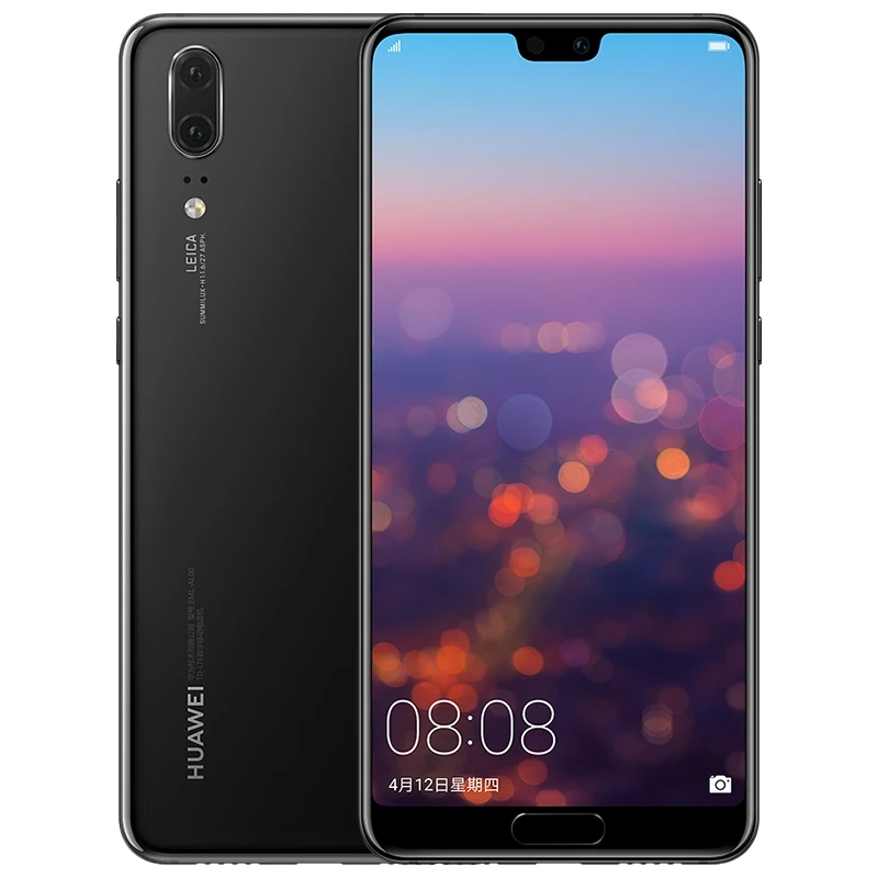 Оригинал huawei P20 4G LTE Kirin 970 Octa Core 6G ram 64G rom 5 8 дюймов 2244*1080 P двойная задняя камера