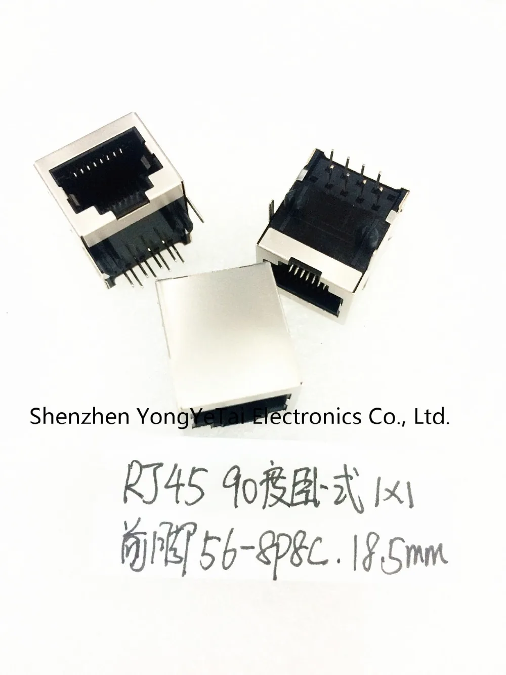YYT 10PCS RJ45 socket 1*1 90-degree horizontal forefoot network socket network port female 56-8P8C shielded 18.3m
YYT 10PCS RJ45 socket 1*1 90-degree horizontal forefoot network socket network port female 56-8P8C shielded 18.3m