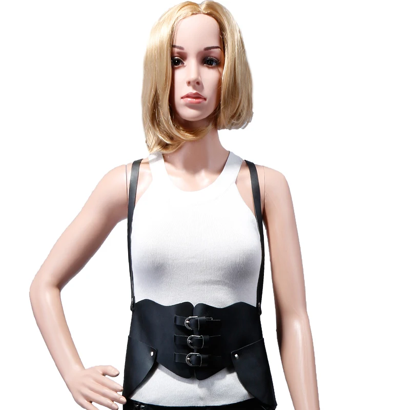 Harness, waist belts Literary wind trend personality GOTH sexy leather strap pin buckle belt leather Restraint belt strap
Harness, waist belts Literary wind trend personality GOTH sexy leather strap pin buckle belt leather Restraint belt strap