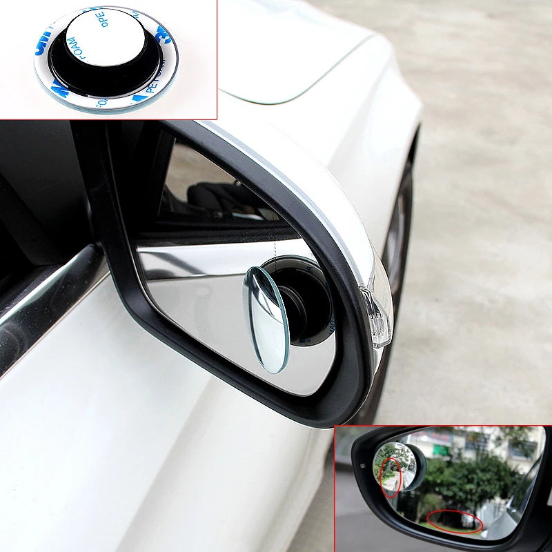 1pc Car Styling 360 Degree Framless Blind Spot Mirror Wide Angle Round Glass Convex Rear View Mirrors Auto Accessories
1pc Car Styling 360 Degree Framless Blind Spot Mirror Wide Angle Round Glass Convex Rear View Mirrors Auto Accessories