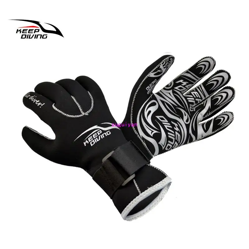 KEEP DIVING New 3MM Genuine Neoprene Gloves Anti Scratch and Keep Warm for Scuba Diving Winter Swimming Spearfishing Kayaking
KEEP DIVING New 3MM Genuine Neoprene Gloves Anti Scratch and Keep Warm for Scuba Diving Winter Swimming Spearfishing Kayaking
