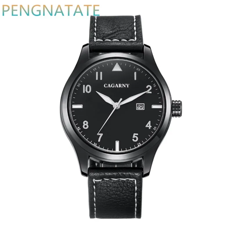 CAGARNY Men Watches Military Sport Luxury Brand Leather Strap Luminous Pointer Relogio Masculino With Calendar Clock PENGNATATE
CAGARNY Men Watches Military Sport Luxury Brand Leather Strap Luminous Pointer Relogio Masculino With Calendar Clock PENGNATATE