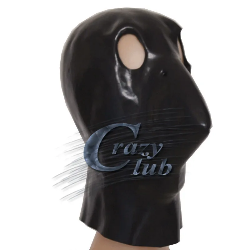 Crazy club_Black Latex Bird Mask with back zipper Head Halloween Costume Theater Prop Novelty Rubber Full Face Animal Party Hood
Crazy club_Black Latex Bird Mask with back zipper Head Halloween Costume Theater Prop Novelty Rubber Full Face Animal Party Hood