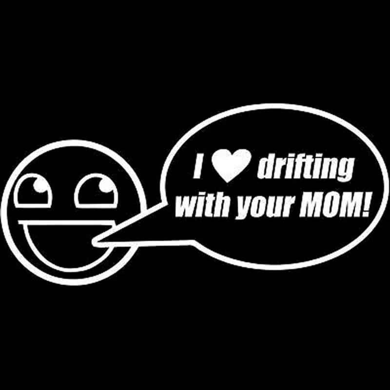 18X8.5CM I LOVE DRIFTING WITH YOUR MOM Interesting Car-styling Motorcycle Car Sticker S8-0377
18X8.5CM I LOVE DRIFTING WITH YOUR MOM Interesting Car-styling Motorcycle Car Sticker S8-0377