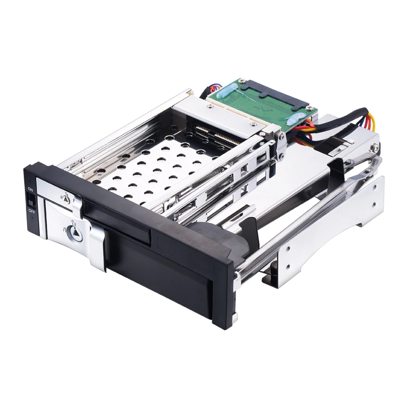 Unеop ST7226 5.25in SATA Корпус для жесткого диска с горячей заменой Dual Bay SSD HDD мобильный