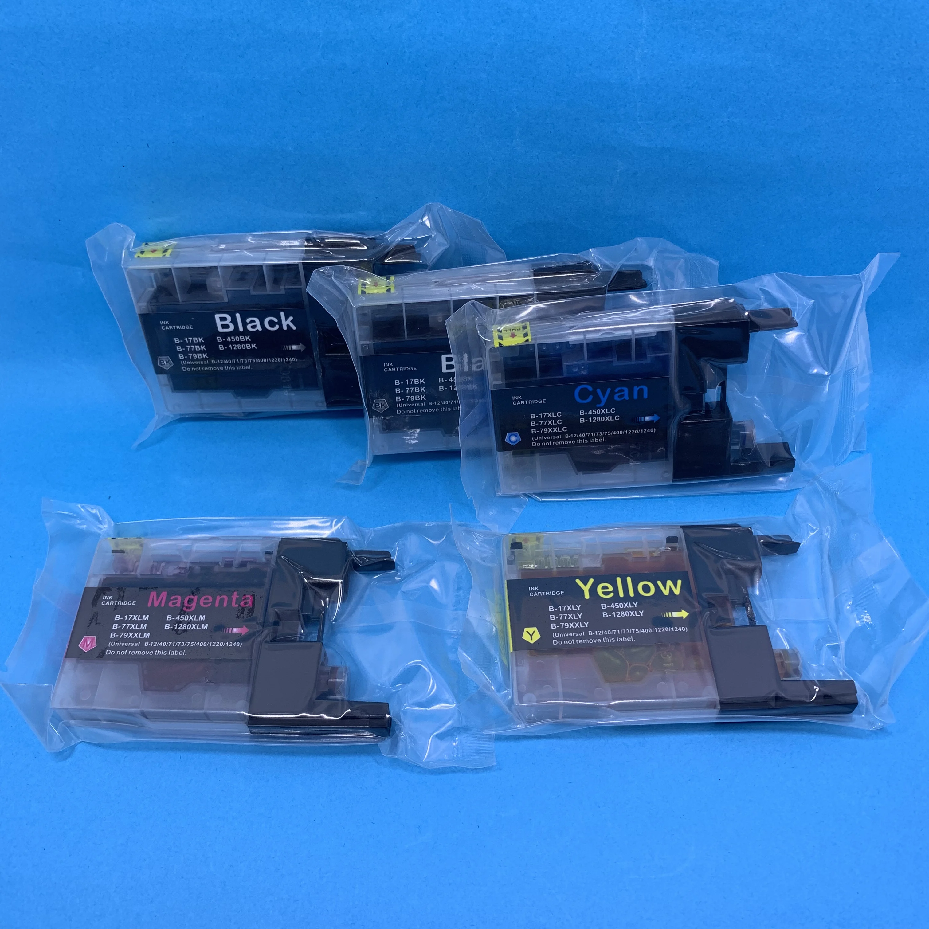 YOTAT 2BK+3C Ink cartridge LC12 LC40 LC71 LC73 LC75 LC1220 LC1240 LC1280 for Brother MFC-J5910CDW DCP-J525N DCP-J925N DCP-J525W
YOTAT 2BK+3C Ink cartridge LC12 LC40 LC71 LC73 LC75 LC1220 LC1240 LC1280 for Brother MFC-J5910CDW DCP-J525N DCP-J925N DCP-J525W