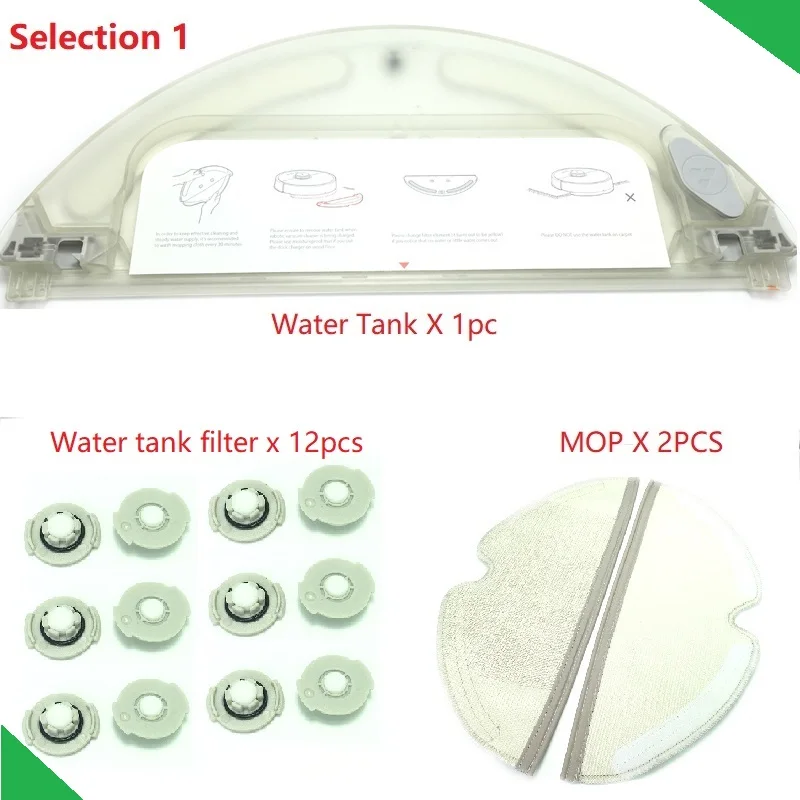New Original Water Tank/ Filter/Mop for Xiaomi Vacuum Cleaner 1st 2nd Generation Roborock S50 S51 Robotic Water Tank Filter Mop
New Original Water Tank/ Filter/Mop for Xiaomi Vacuum Cleaner 1st 2nd Generation Roborock S50 S51 Robotic Water Tank Filter Mop