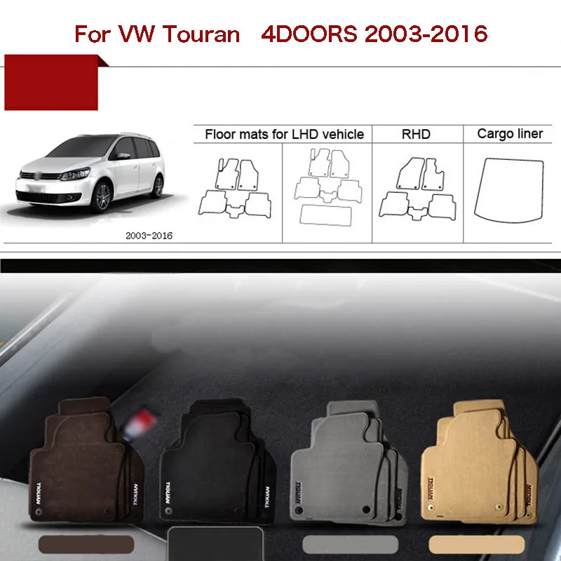 4pcs Custom Made 1/2" Thickness Solid Nylon Interior Odorless Floor Carpet Mats Cover Fitted For VW Touran 2003-16
4pcs Custom Made 1/2" Thickness Solid Nylon Interior Odorless Floor Carpet Mats Cover Fitted For VW Touran 2003-16