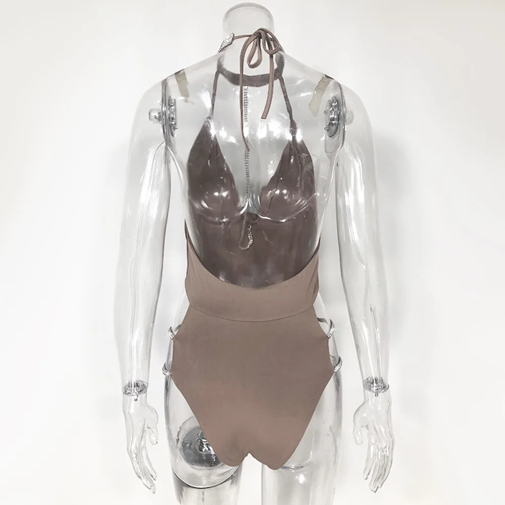 New Arrival Women Summer Bodysuit Crystal Necklace Backless Halter Women Beach Swimwear Sexy Beachwear For Party AG-12
New Arrival Women Summer Bodysuit Crystal Necklace Backless Halter Women Beach Swimwear Sexy Beachwear For Party AG-12