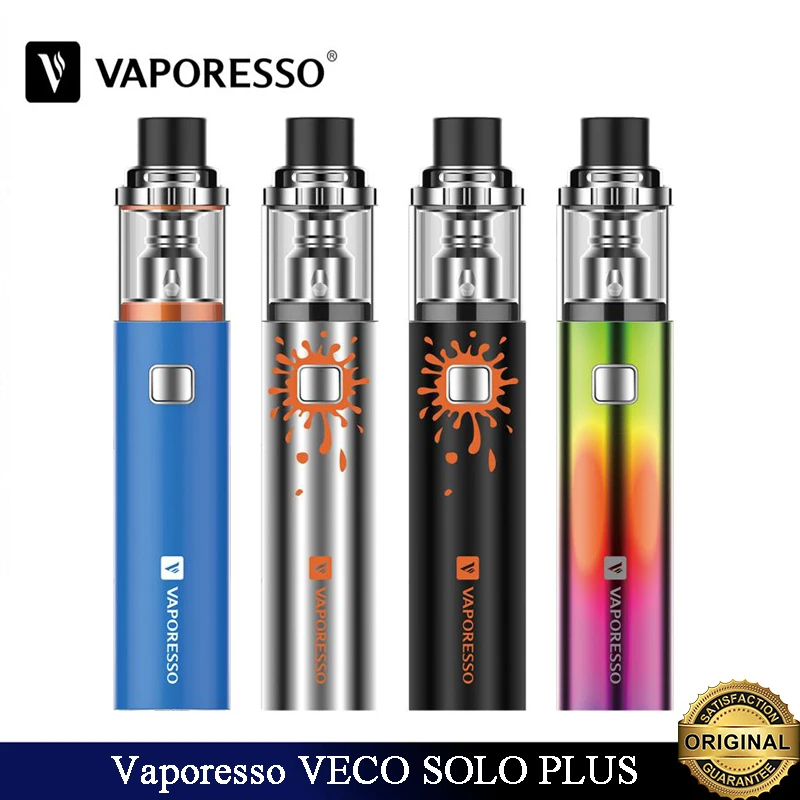 Фото Оригинальный стартовый набор Vaporesso VECO PLUS SOLO вейп 4 мл бак Veco Solo ECO Coil аккумулятор 3300