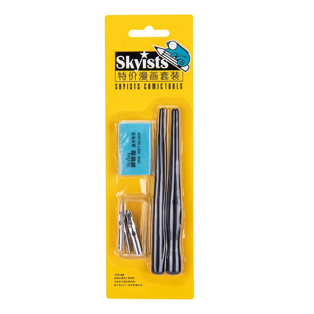 5 Nibs + 2 Pen Holders For Sharpie Calligraphy Manga Supply Drawing Tools Anime Multi School Art Supplier
5 Nibs + 2 Pen Holders For Sharpie Calligraphy Manga Supply Drawing Tools Anime Multi School Art Supplier