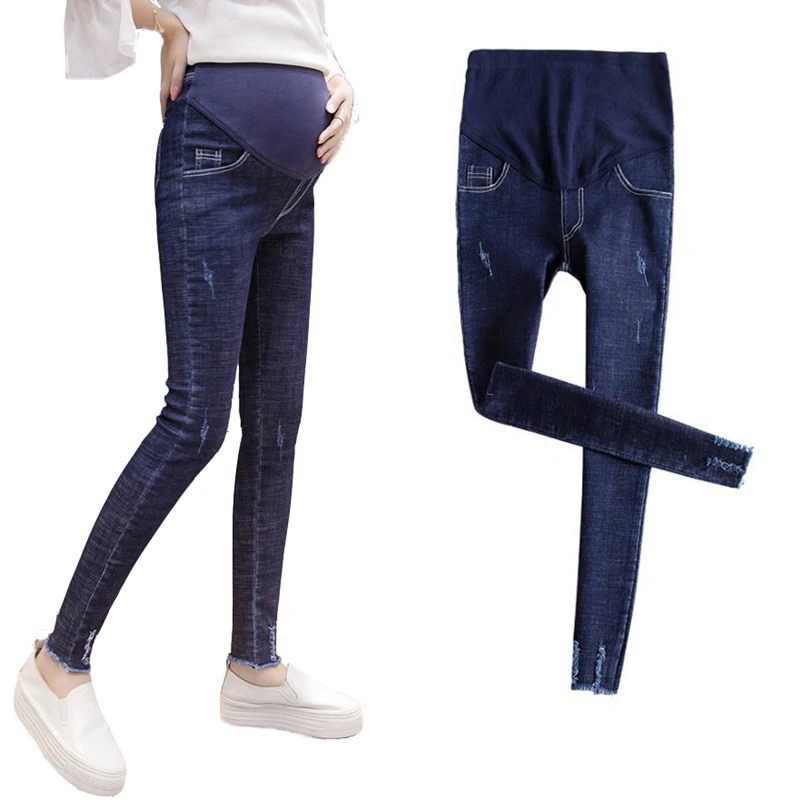 Pregnant women jeans shoes pregnancy elastic waistband trousers worn out ropa embarazada maternity jeans maternity clothes
Pregnant women jeans shoes pregnancy elastic waistband trousers worn out ropa embarazada maternity jeans maternity clothes