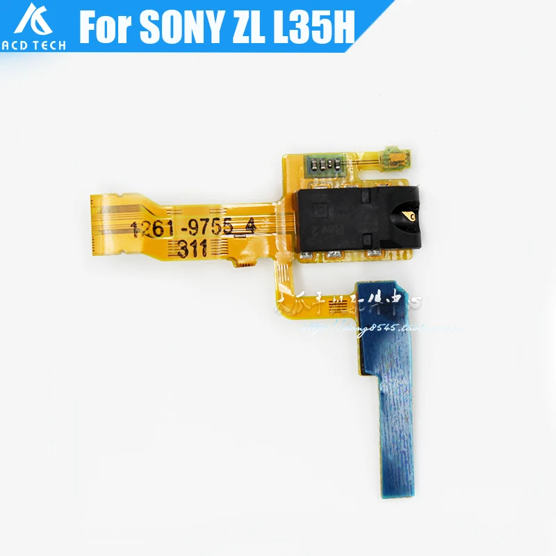 100% Original Earphone Headphone Jack Audio Flex Cable For Sony Xperia ZL L35H C6502
100% Original Earphone Headphone Jack Audio Flex Cable For Sony Xperia ZL L35H C6502