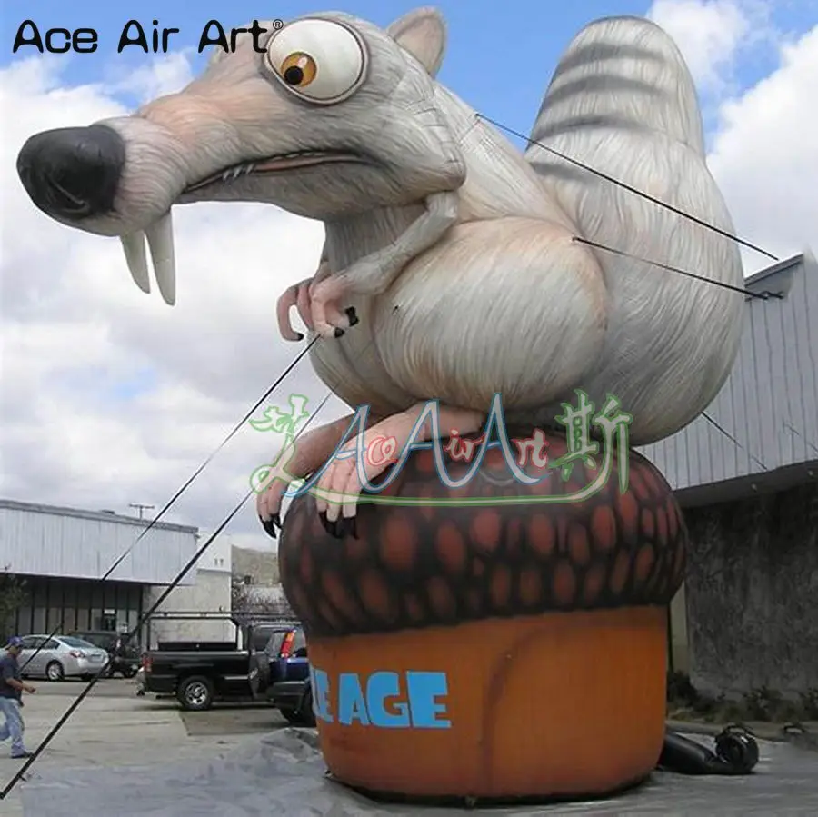 Giant Printing Inflatable Movie Cartoon Animal Model Squirrel Sit on Pine Cone for Sale
Giant Printing Inflatable Movie Cartoon Animal Model Squirrel Sit on Pine Cone for Sale