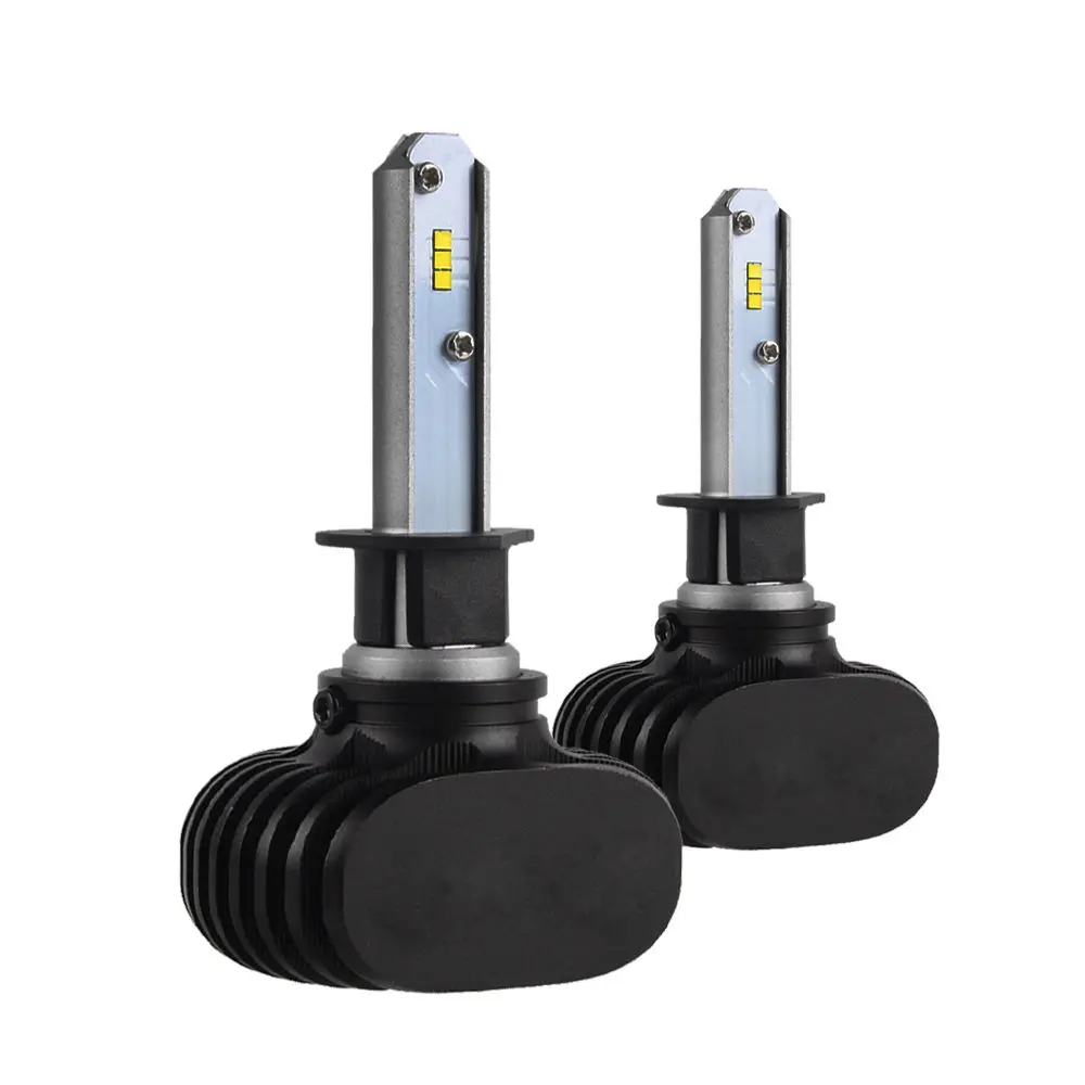 1 Set H1 S1 CSP LED Headlight Slim Conversion Kit 50W 8000LM Fanless All-in-one Seoul Y19 Chips White 6000K Driving Lamps Bulbs
1 Set H1 S1 CSP LED Headlight Slim Conversion Kit 50W 8000LM Fanless All-in-one Seoul Y19 Chips White 6000K Driving Lamps Bulbs