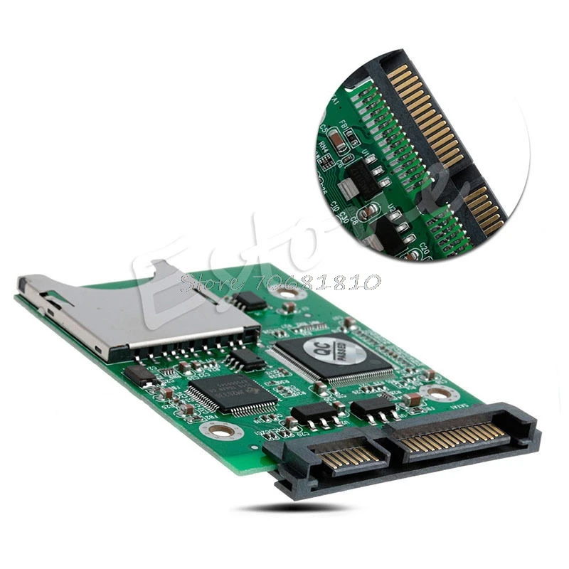 Переходник SD SDHC MMC RAID SATA с поддержкой карт емкостью 32 ГБ Прямая поставка|sata raid|sd