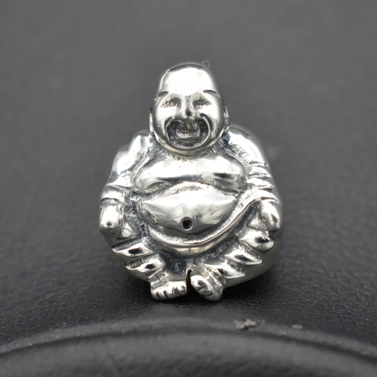 925 Sterling Silver Buddha Charms Beads Laughing Buddha Shape String Jewelry Fashion Silver Jewelry Accessories
925 Sterling Silver Buddha Charms Beads Laughing Buddha Shape String Jewelry Fashion Silver Jewelry Accessories