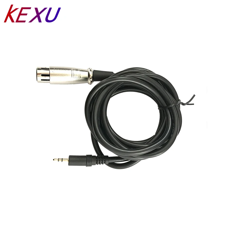 KEXU Professional Condenser Microphone Wire -XLR Female to 3.5 mm Jack 2.5M Microphone Cable For BM800 Microphone Cable
KEXU Professional Condenser Microphone Wire -XLR Female to 3.5 mm Jack 2.5M Microphone Cable For BM800 Microphone Cable