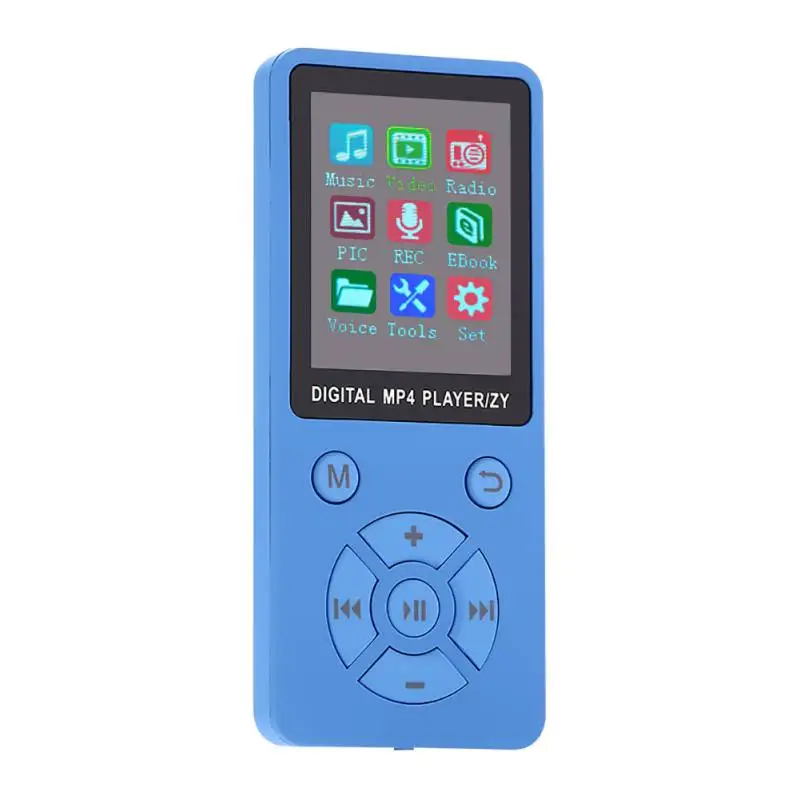 Mini Shiny USB Clip LCD Screen MP4 Media Player Support 32G TF Card Ultra thin Lossless Sound 1.8'' Mp4 with FM E-book |