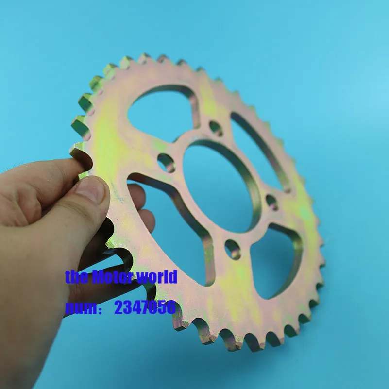 ATV Bike Motorcycle Modified Parts Chain Plate Wheel Gear ATV Fear 530 35T Teeth
ATV Bike Motorcycle Modified Parts Chain Plate Wheel Gear ATV Fear 530 35T Teeth