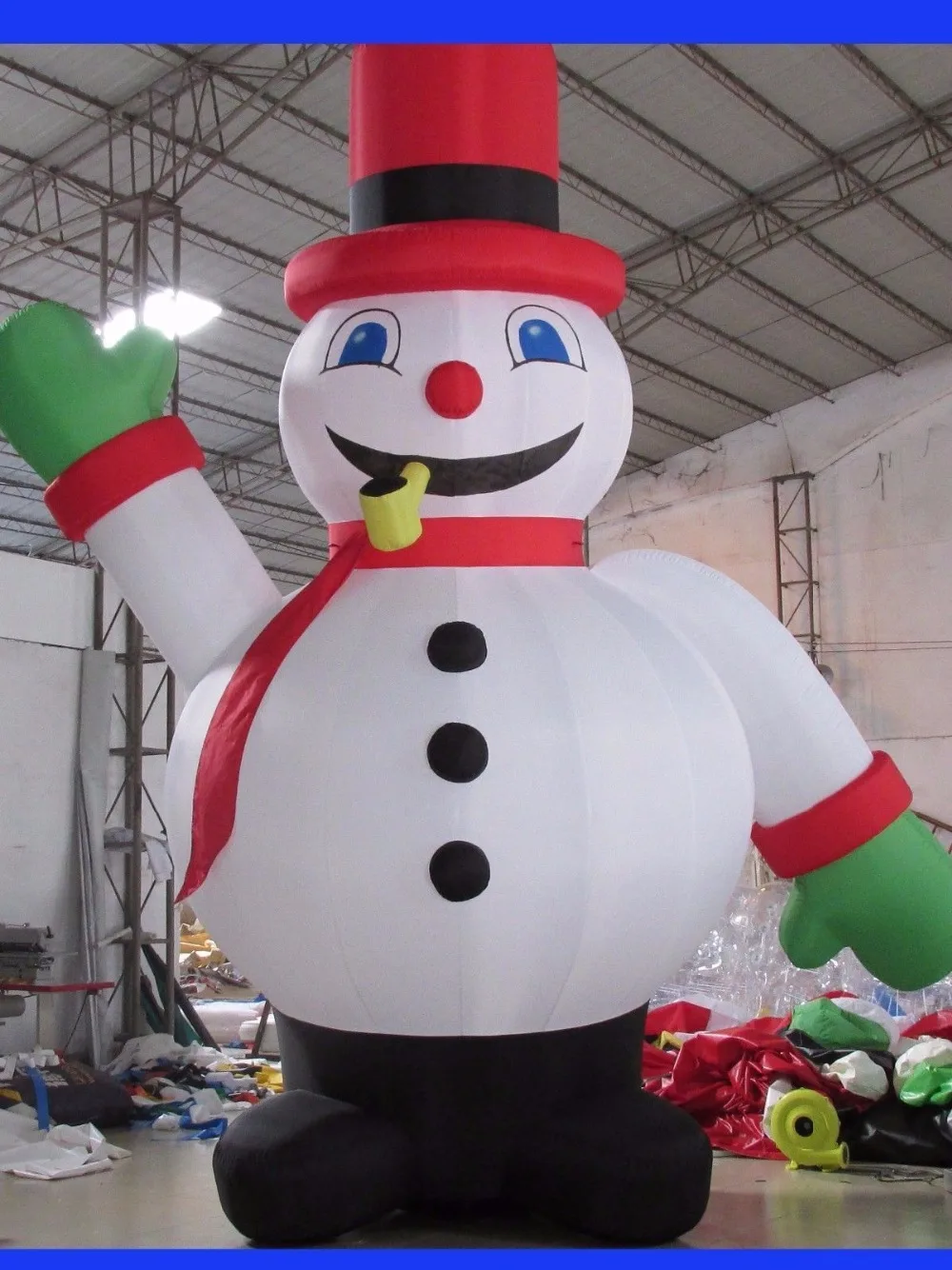 

26' Inflatable Snowman Christmas Holiday Decoration with Blower 110v/220v tech