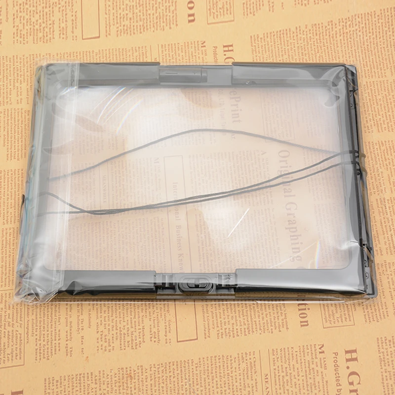 Ultrathin A4 Full Page Large PVC Magnifier 3X Foldable Magnifying Glass Loupe Hands Free For Reading With 4 LED Lights
Ultrathin A4 Full Page Large PVC Magnifier 3X Foldable Magnifying Glass Loupe Hands Free For Reading With 4 LED Lights
