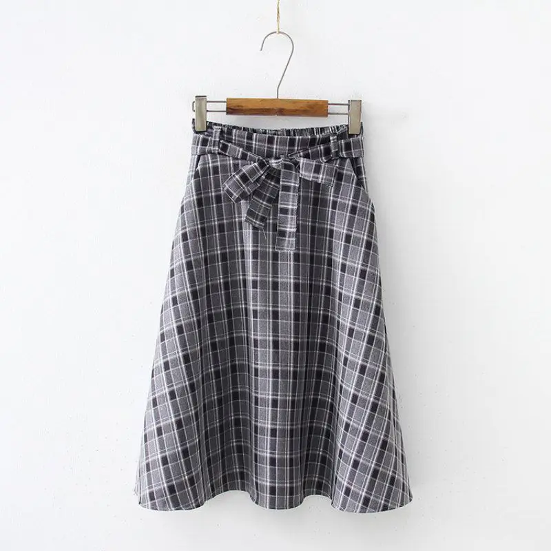 Irregular Ruffle Skirts Sweet Women Pleated Skirt Fashion Plaid A-Line High Waist Vintage Button Retro Summer Casual Ladies Plai
Irregular Ruffle Skirts Sweet Women Pleated Skirt Fashion Plaid A-Line High Waist Vintage Button Retro Summer Casual Ladies Plai