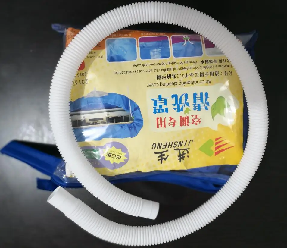 Blue color Large size Waterproof A/C cleaning cover dust cover with 1m drain pipe less than 3.2m circumference
Blue color Large size Waterproof A/C cleaning cover dust cover with 1m drain pipe less than 3.2m circumference