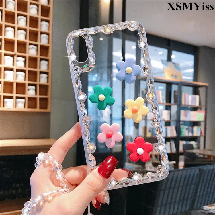 Fashion Glitter Bling Crystal Diamond Color Flower Phone Case For Xiaomi11 10 8 9 Lite SE POCO X2 X3 F3 M3 9T 10T CC9 Pro MAX2 3
Fashion Glitter Bling Crystal Diamond Color Flower Phone Case For Xiaomi11 10 8 9 Lite SE POCO X2 X3 F3 M3 9T 10T CC9 Pro MAX2 3