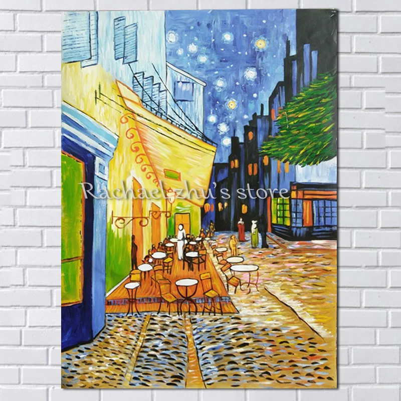 Hand Painted Famous Oil painting on Canvas reproduction Starry Night Van Gogh Wall Art Pictures Living Room Home Decor Art
Hand Painted Famous Oil painting on Canvas reproduction Starry Night Van Gogh Wall Art Pictures Living Room Home Decor Art