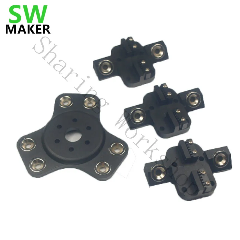 Reprap Delta Kossel k800, металлический магнитный эффектор + комплект каретки для 3D-принтера «сделай сам», алюминиевый, черный, анодированный
Reprap Delta Kossel k800, металлический магнитный эффектор + комплект каретки для 3D-принтера «сделай сам», алюминиевый, черный, анодированный