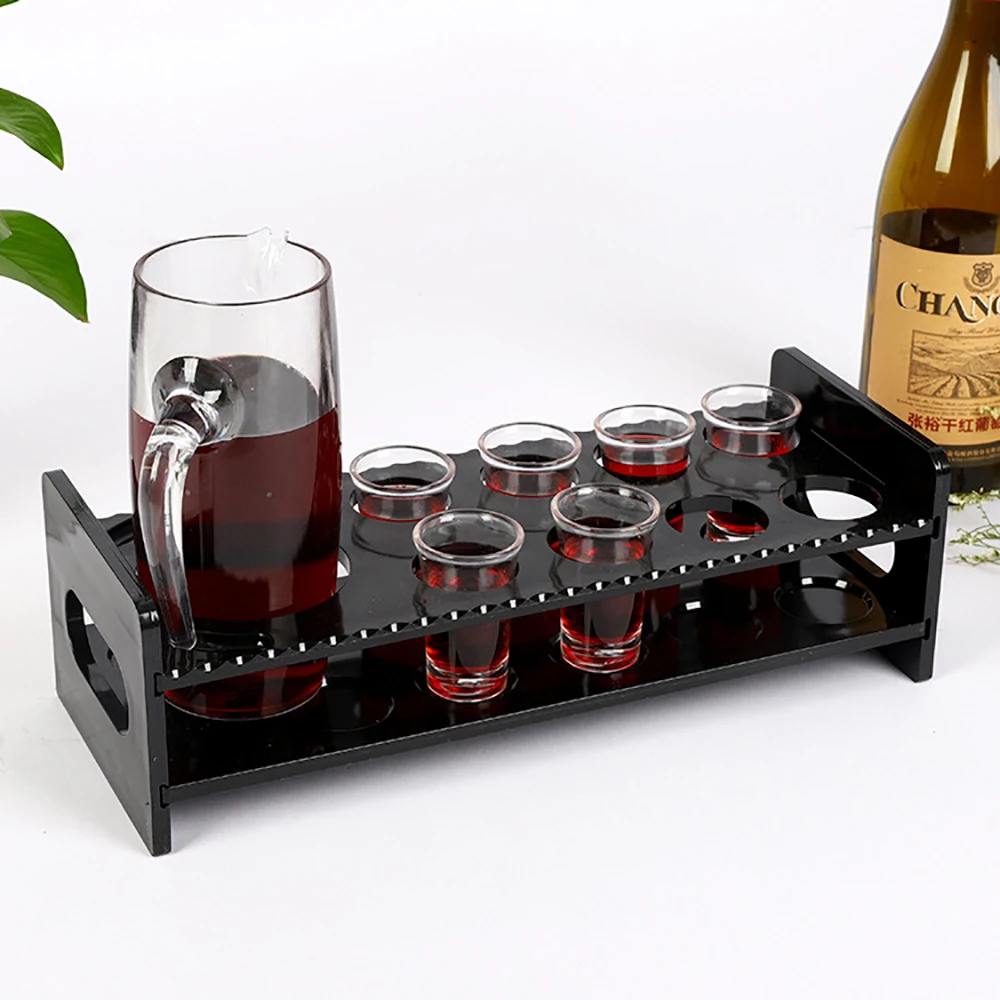 1Pcs Acrylic Shot Glass Holder Stylish Vintage Shot Stand Professional Look Bartenders 6/8/12 Holes ePacket
1Pcs Acrylic Shot Glass Holder Stylish Vintage Shot Stand Professional Look Bartenders 6/8/12 Holes ePacket