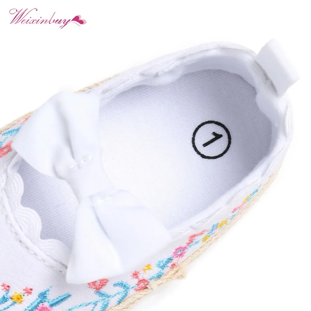 WEIXINBUY Newborn Baby Girls Shoes Princess Cute Mary Jane Bow First Walkers Crib Bebe Soft Soled Anti-Slip Kids Spring Shoes
WEIXINBUY Newborn Baby Girls Shoes Princess Cute Mary Jane Bow First Walkers Crib Bebe Soft Soled Anti-Slip Kids Spring Shoes