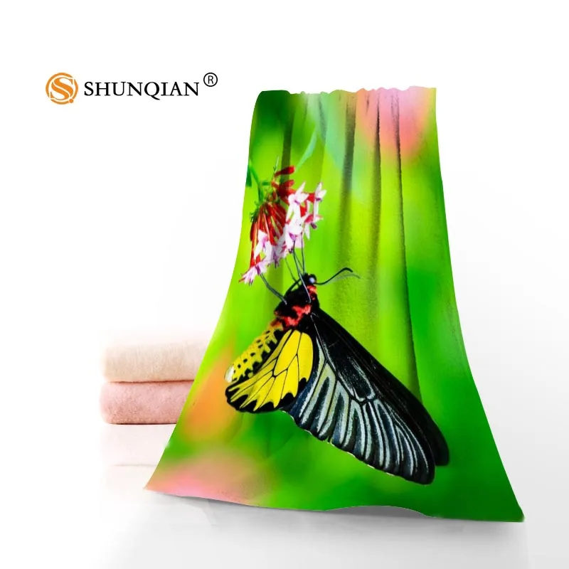 New Custom Butterfly Towel Printed Cotton Face/Bath Towels Microfiber Fabric For Kids Men Women Shower Towels
New Custom Butterfly Towel Printed Cotton Face/Bath Towels Microfiber Fabric For Kids Men Women Shower Towels