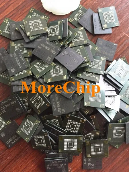 Флэш память KLM8G1WEMB B031 8G eMMC NAND BGA IC chip 2 шт./лот|Платы для мобильных телефонов| |