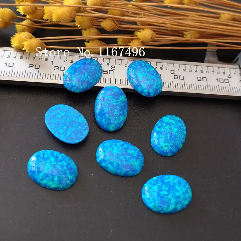 10pcs/lot 13x18mm Oval Cabochon Opal Synthetic Blue Oval Cabochon Fire Opal Stone for DIY Jewelry
10pcs/lot 13x18mm Oval Cabochon Opal Synthetic Blue Oval Cabochon Fire Opal Stone for DIY Jewelry
