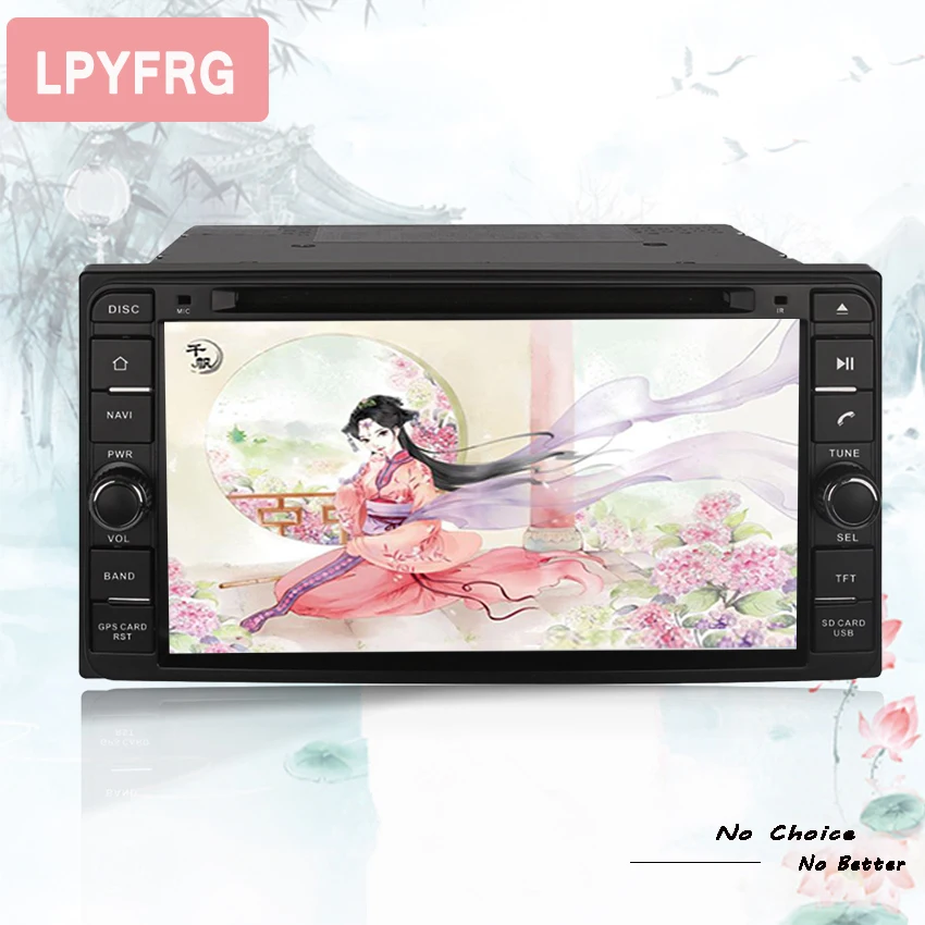 Автомобильный Dvd плеер Восьмиядерный 4 Гб + 64 ГБ 2 Din android 10 0 для Toyota Echo VIZI Vitz 1998 2005