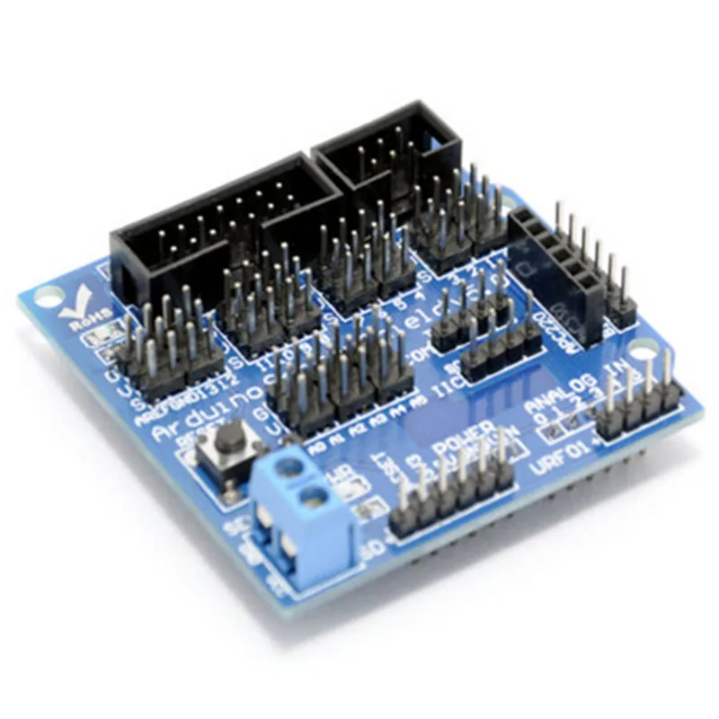 10pcs v5.0 Sensor Shield expansion board electronic building blocks robot accessories Sensor Shield V5 expansion board
10pcs v5.0 Sensor Shield expansion board electronic building blocks robot accessories Sensor Shield V5 expansion board