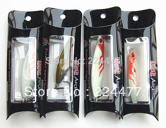 Hot Sale-7.7cm/14g or 8.8cm/21g Fishing Lures Spoon Spinner Baits Metal Fishing Lures with VMC Hook
Hot Sale-7.7cm/14g or 8.8cm/21g Fishing Lures Spoon Spinner Baits Metal Fishing Lures with VMC Hook