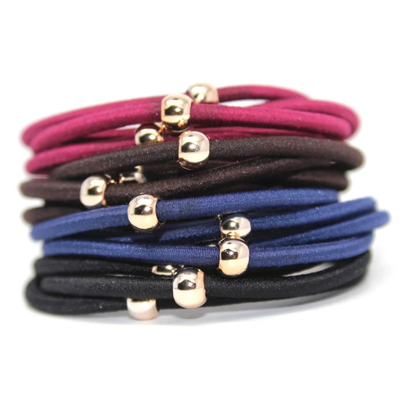 10Pcs/Lot Accessories Gold Bead Thin Rubber Rope Scrunchy Elastic Hair Bands Girls Headband Decorations Ties Gum
10Pcs/Lot Accessories Gold Bead Thin Rubber Rope Scrunchy Elastic Hair Bands Girls Headband Decorations Ties Gum