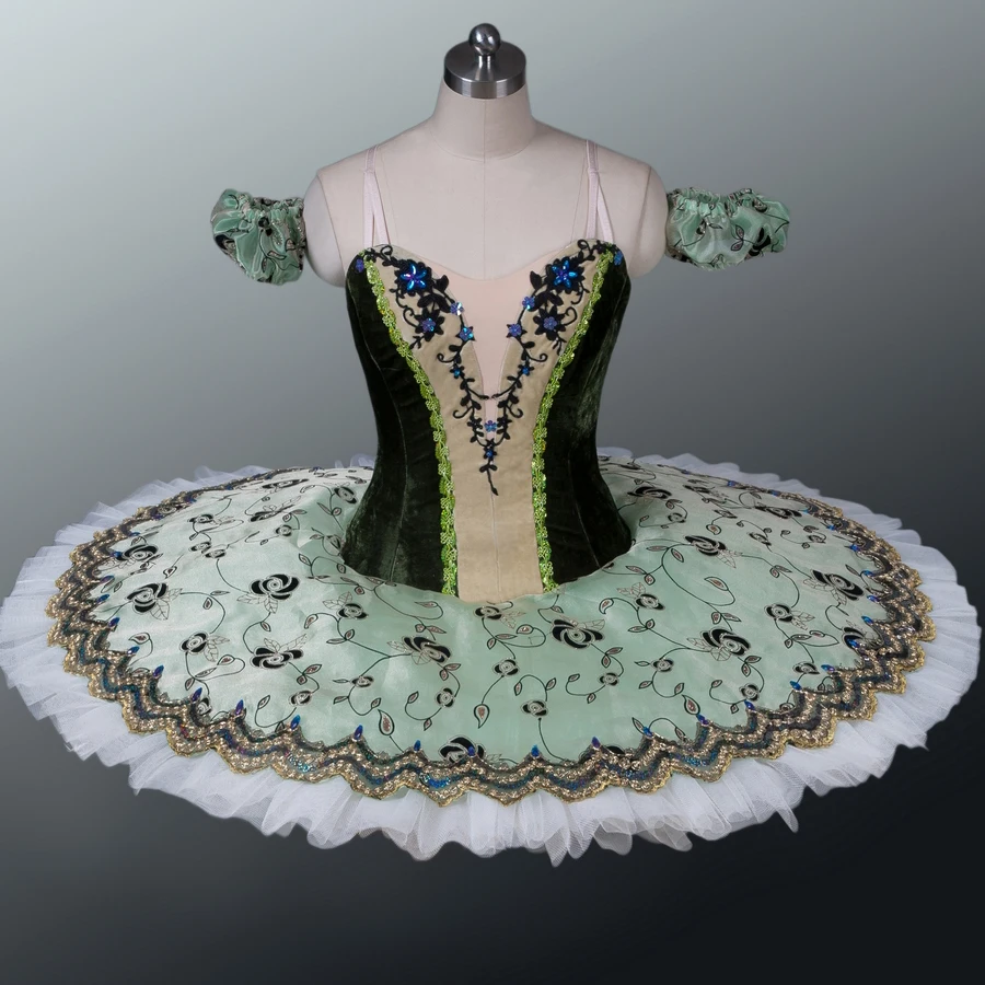 Fltoture Adult Classical Ballet Tutu Velvet Fabric Green/Blue Color Girls Ballet Nutcracker Tutus Custom Made Tutu Flower Fairy
Fltoture Adult Classical Ballet Tutu Velvet Fabric Green/Blue Color Girls Ballet Nutcracker Tutus Custom Made Tutu Flower Fairy